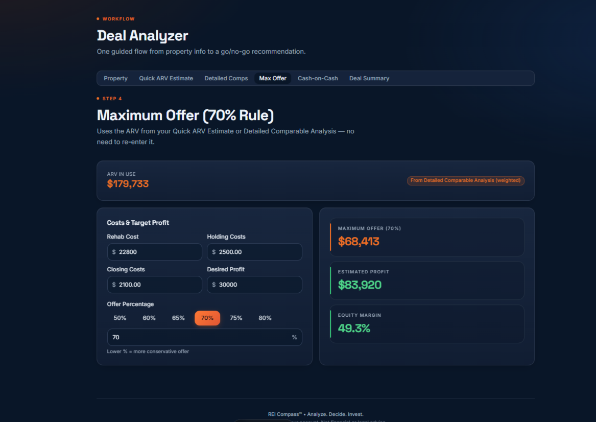 Deal Analyzer